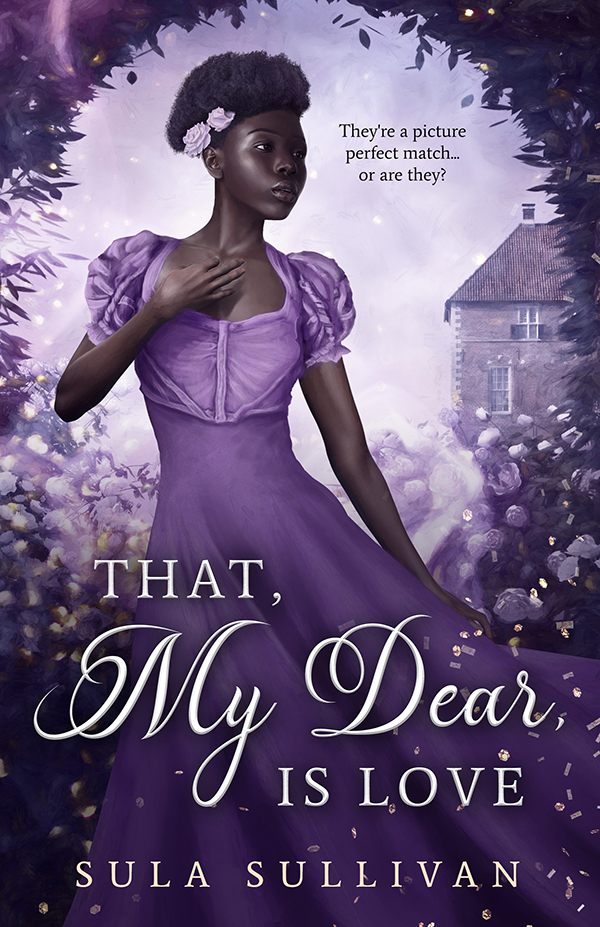 Historical Romance Illustrated Page Design